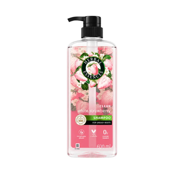 Herbal Essences Clean White Strawberry Shampoo (600ml)