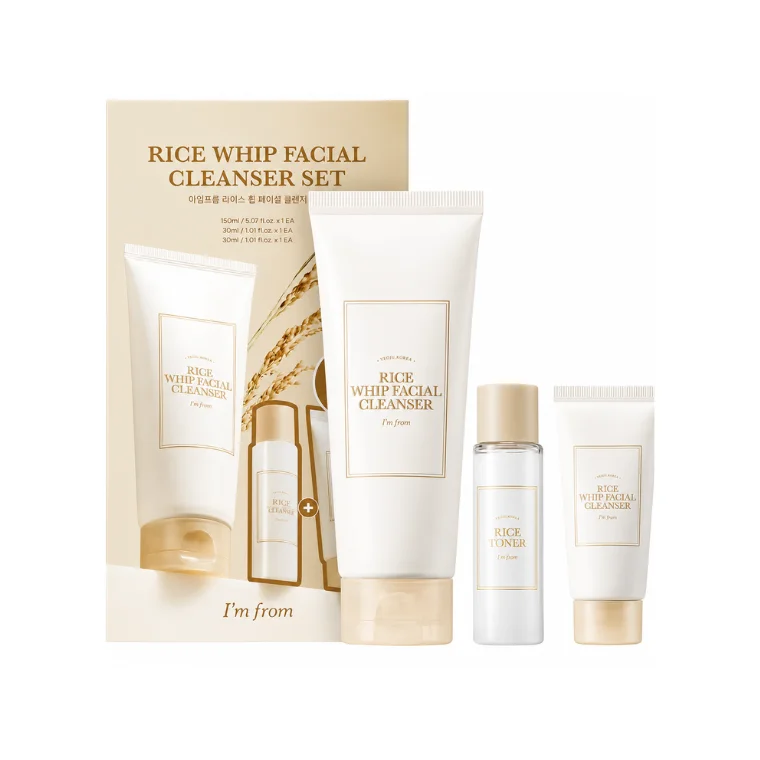 I'm From Rice Whip Facial Cleanser Set