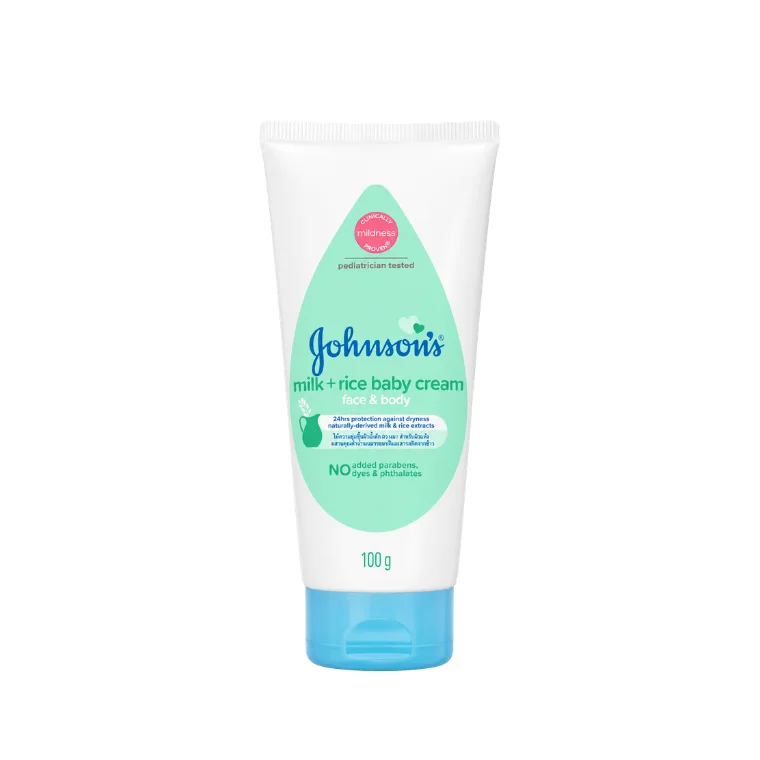 Johnson's Milk + Rice Baby Cream (100gm)