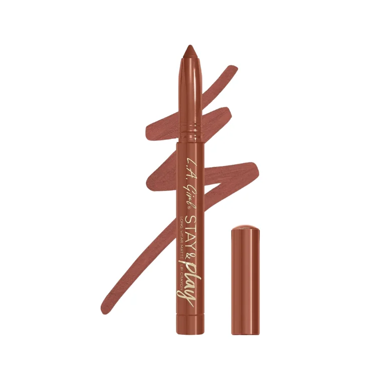 L.A. Girl Stay & Play Matte Lip Crayon #GLC734 Stay with Me (4gm)