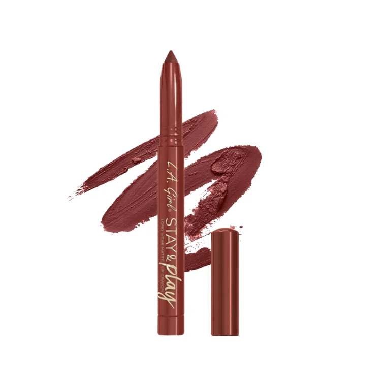 L.A. Girl Stay & Play Matte Lip Crayon #GLC736 Here For It (4gm)