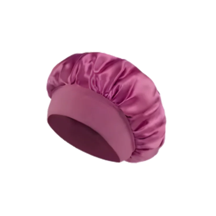Blink Silk Bonnet Caps Plain Night Sleep Hat Women Hair Satin Scarf #Lavender Purple