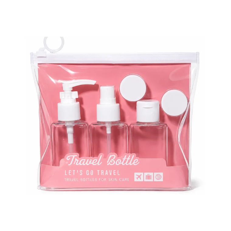 Lmltop Skincare Set - Mini Portable Plastic Packaging