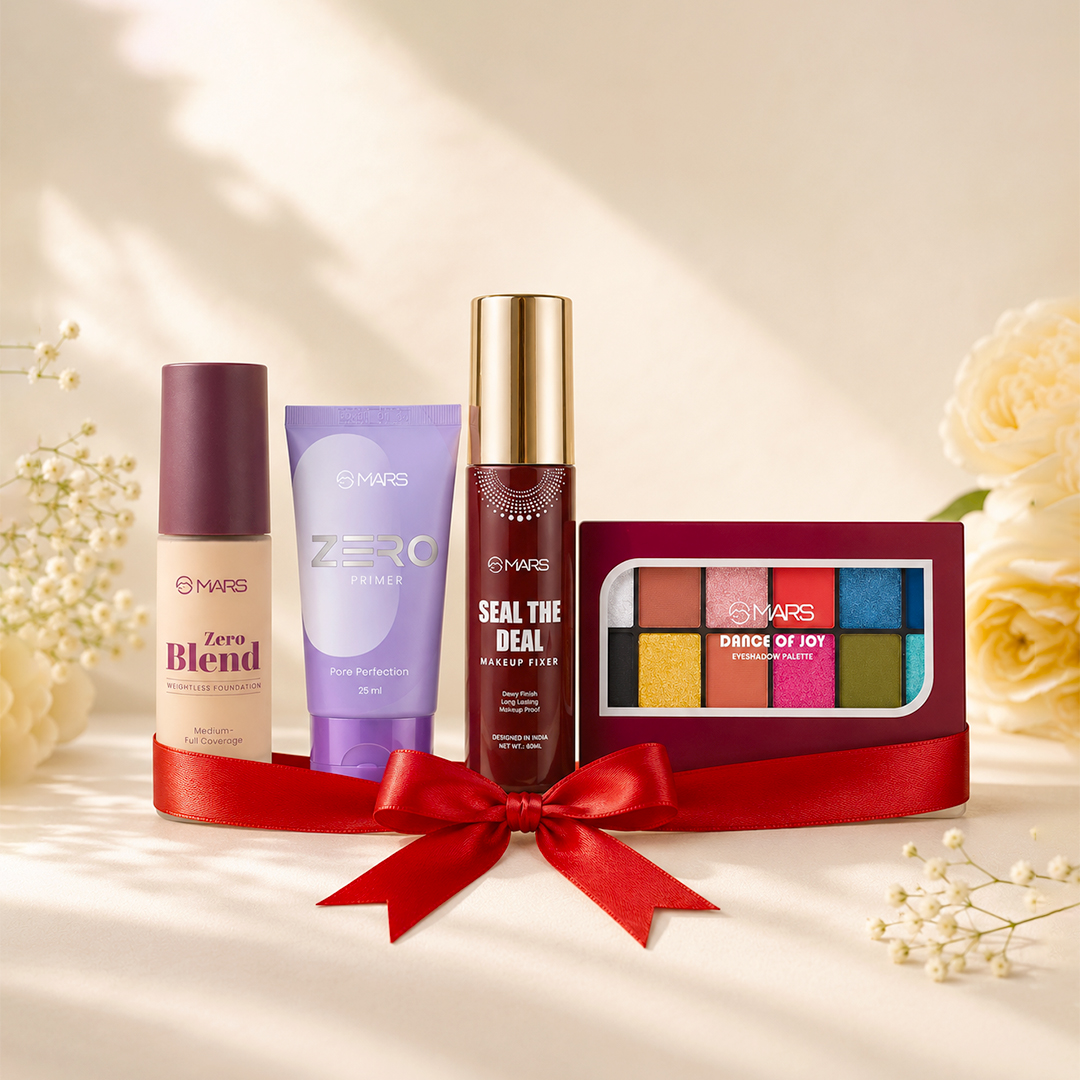 Mars Long Wear Glam Combo ( 05 Biscotti Bliss + 03 ) (13.2gm +60ml+25ml+30ml)
