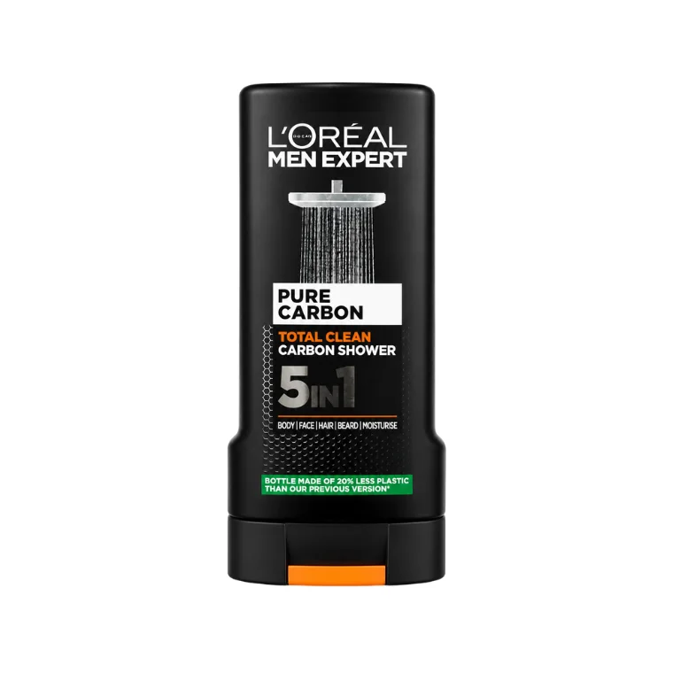 L'Oréal Men Expert Pure Carbon Total Clean 5-in-1 Shower Gel (300ml)