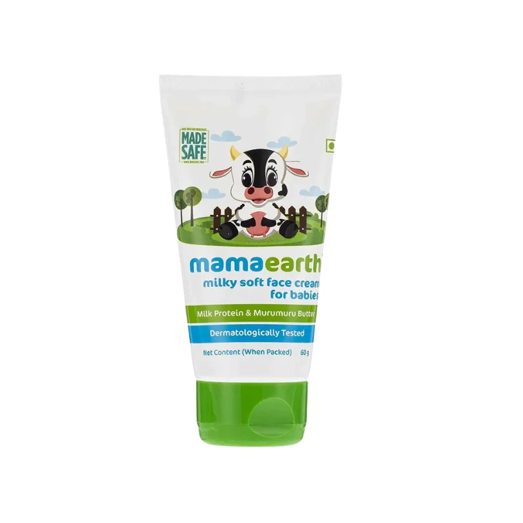 Mamaearth Milky Soft Baby Face Cream (60ml) 