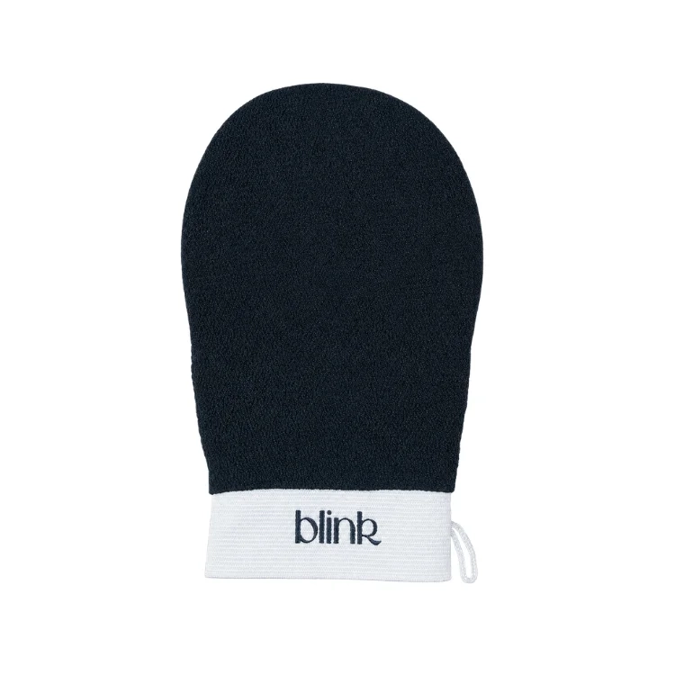 Blink Body Scrubber Exfoliator Gloves #Black
