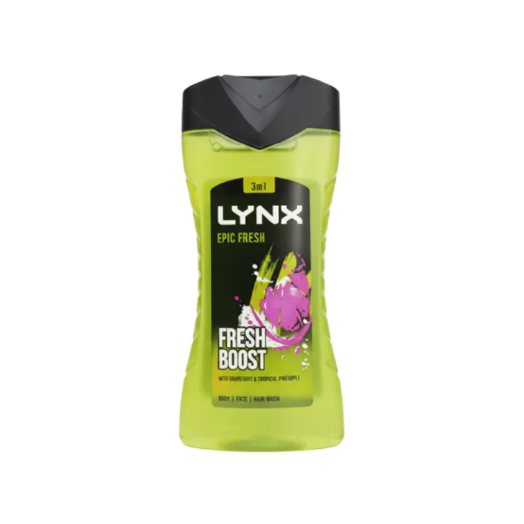 Lynx Epic Fresh 3-in-1 Shower Gel (225ml)