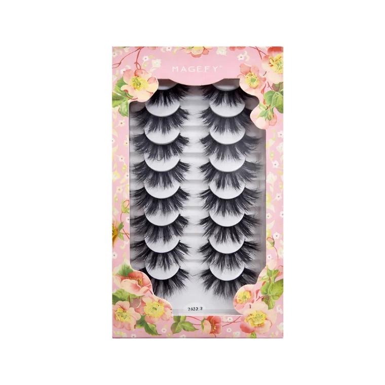 Magefy False Eyelashes Heavy 8 Pair