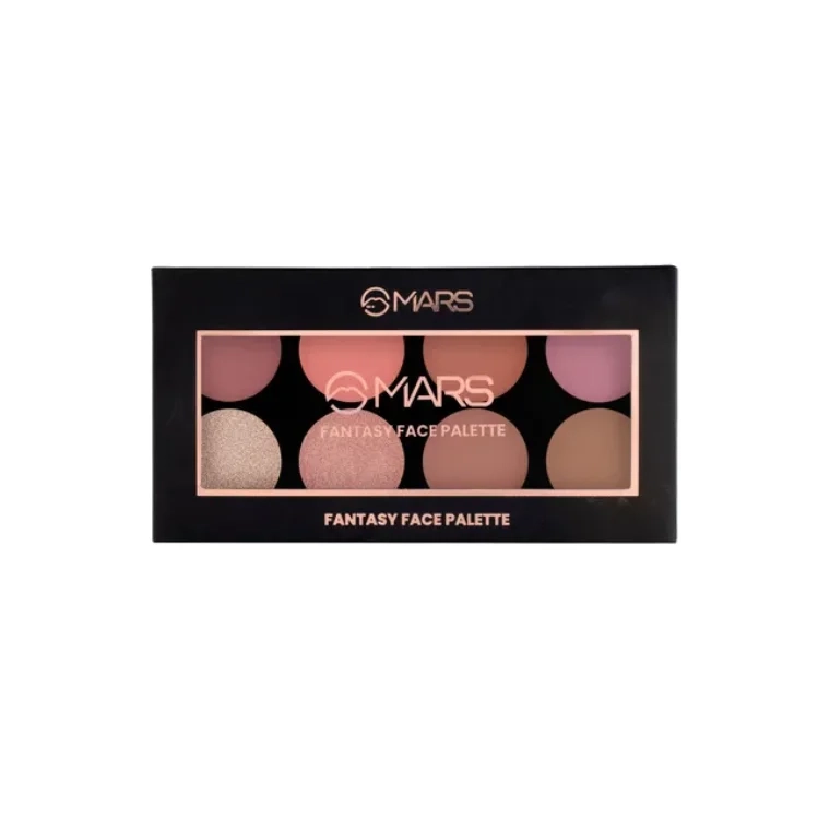 Mars Cosmetics Fantasy Face Palette for Makeup With Blushes #01 (20gm)
