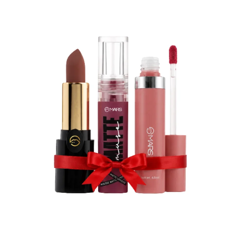 Mars Trio Combo (04 Burned Out +13 Power Diva + 05 Cranberry Drip) (3.2gm +3ml + 4ml)