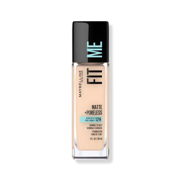 Maybelline Fit Me Matte + Poreless Liquid Foundation #112 Natural Ivory (30ml)