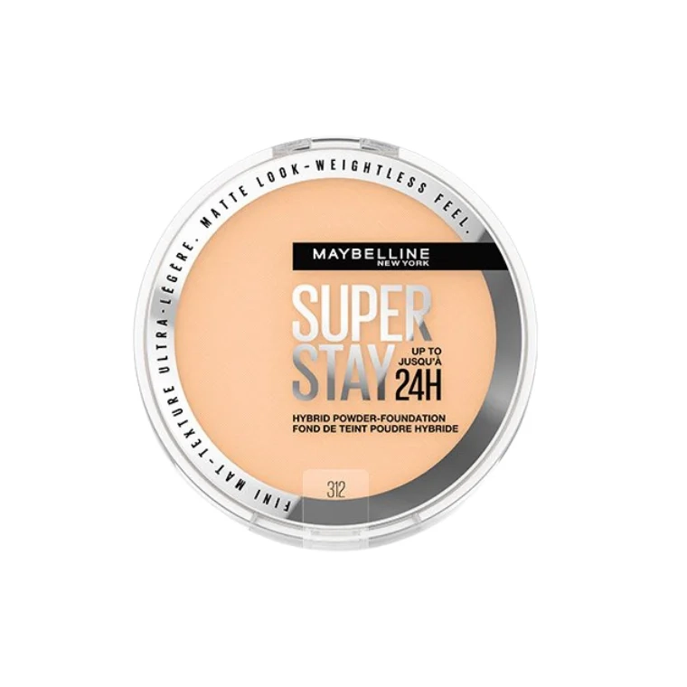 Maybelline Super Stay Up To 24 H Hybrid Powder-Foundation #312 (6gm)