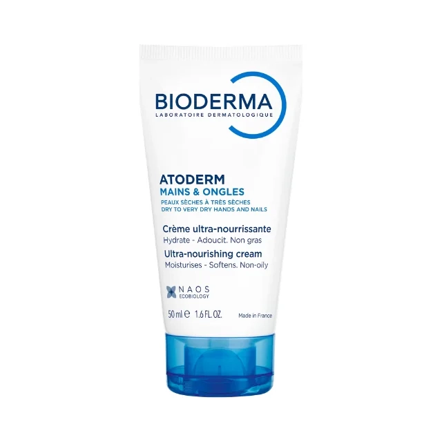 Bioderma Atoderm Mains & Ongles Ultra-Nourishing Hand & Nail Cream (50ml)