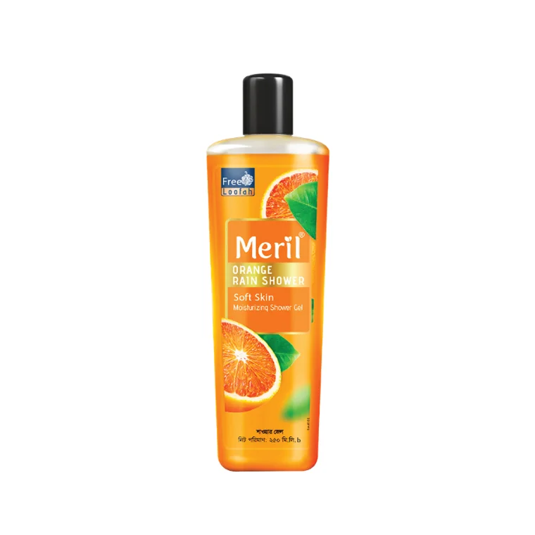 Meril Orange Rain Shower Gel (250ml)