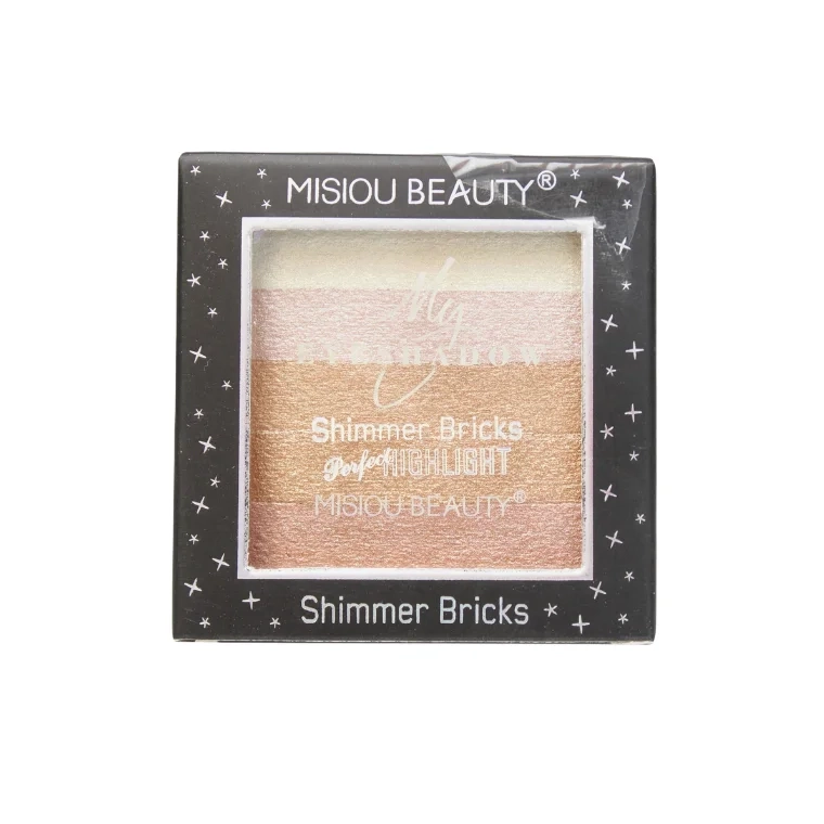 Misiou Beauty Shimmer Bricks Perfect Multicolor Highlighter #02 (10gm)