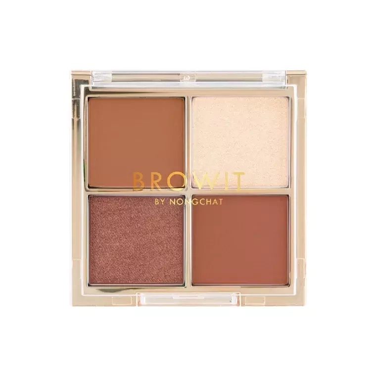 Browit Eyeshadow Palette x 4 Colors #Mocha Caramel ( 1gm)