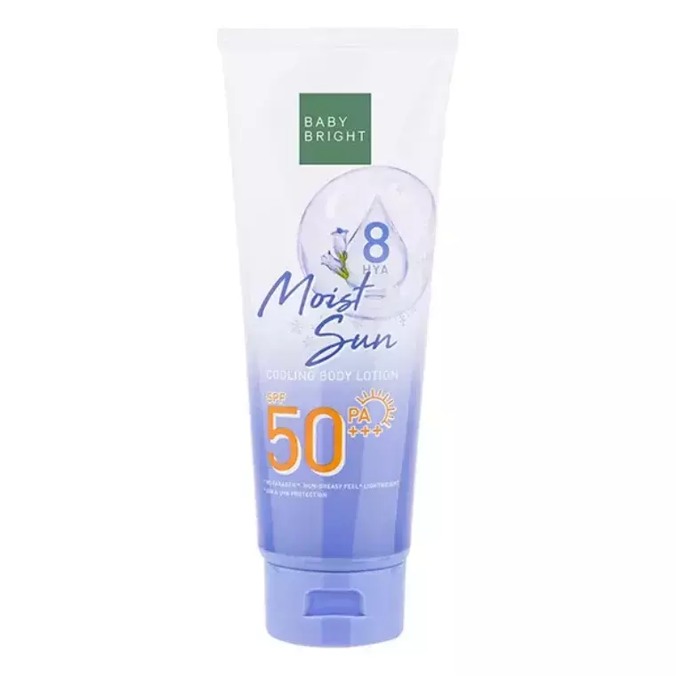 Baby Bright Moist Sun Cooling Body Lotion SPF50 PA+++ (160ml)