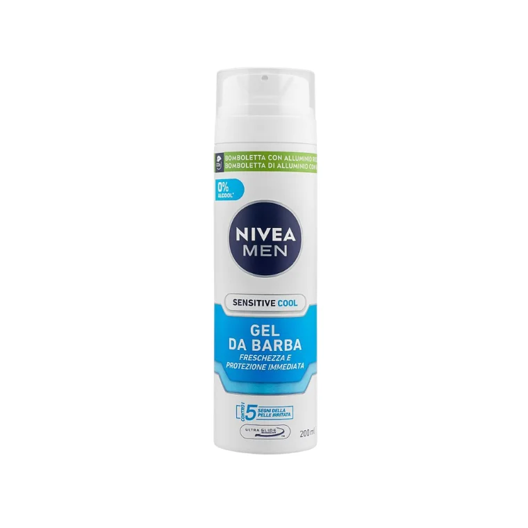 Nivea Men Sensitive Cool Gel da Barba Shaving Gel (200ml)