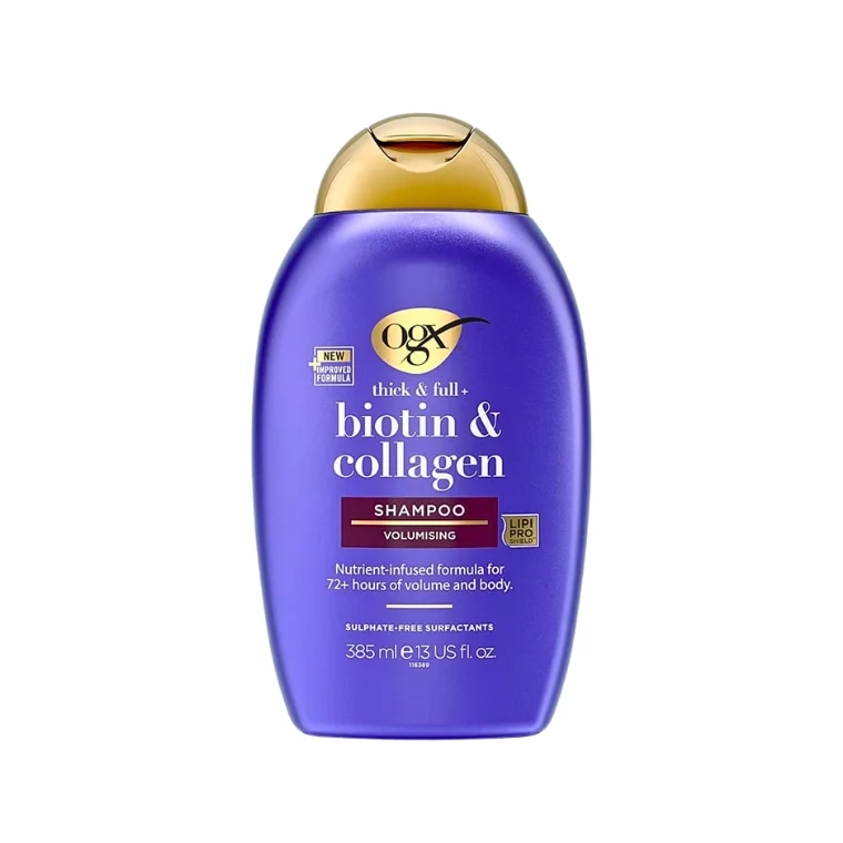 OGX Thick & Full + Biotin & Collagen Volumizing Shampoo (385ml)