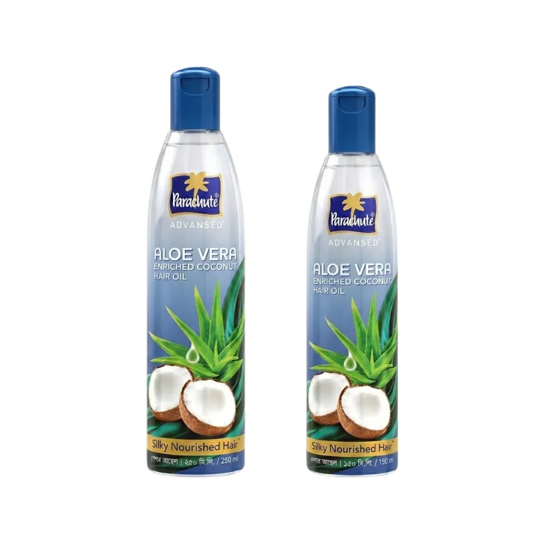 Parachute Advansed Aloe Vera Enriched Coconut Hair Oil (250ml +150ml)