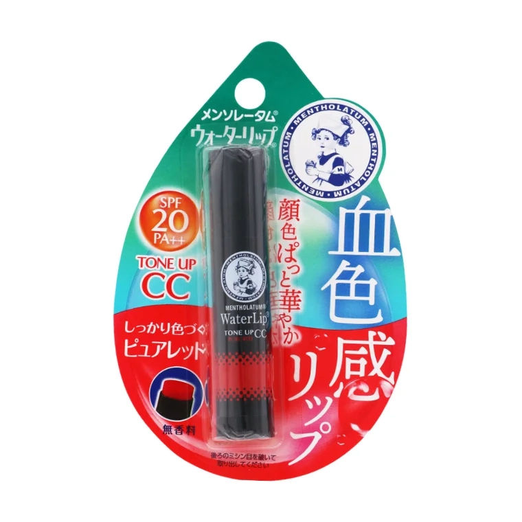 Rohto Mentholatum Water Lip Tone Up Cc #Pure Red (4.5gm)