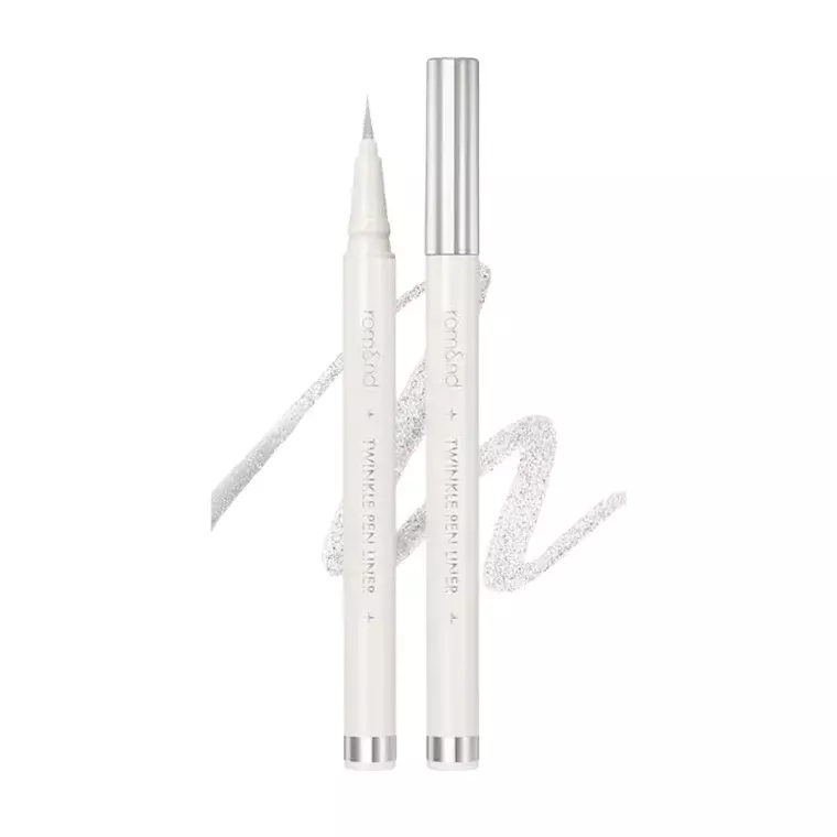 Rom&nd Twinkle Pen Liner #01 Silver Flake (0.5gm) (2026\7\9)