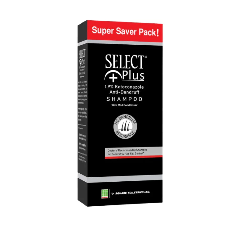 Select Plus Anti-Dandruff Shampoo (200ml) 