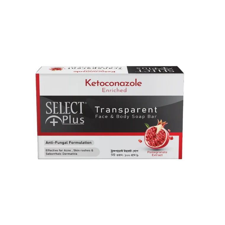 Select Plus Transparent Face & Body Soap (100gm)