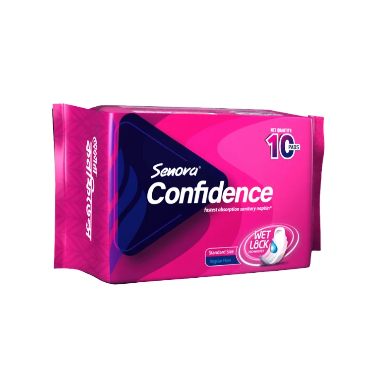 Senora Confidence Sanitary Napkin (Panty System) (10 pads)