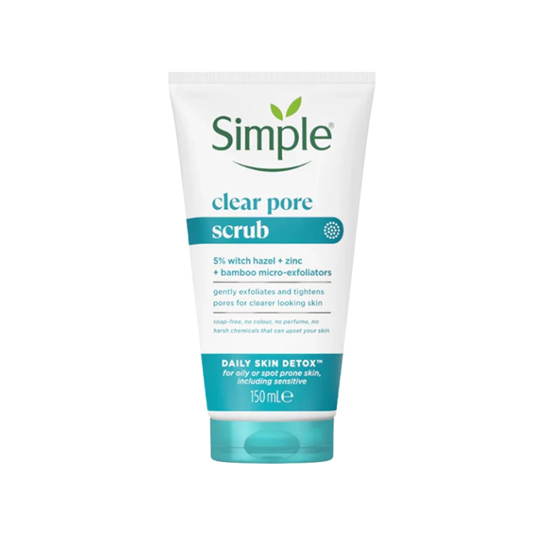 Simple Daily Skin Detox Clear Pore Scrub (150ml)