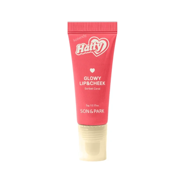 Son & Park Hatty Glowy Lip & Cheek #05 Sorbet Coral (5gm)
