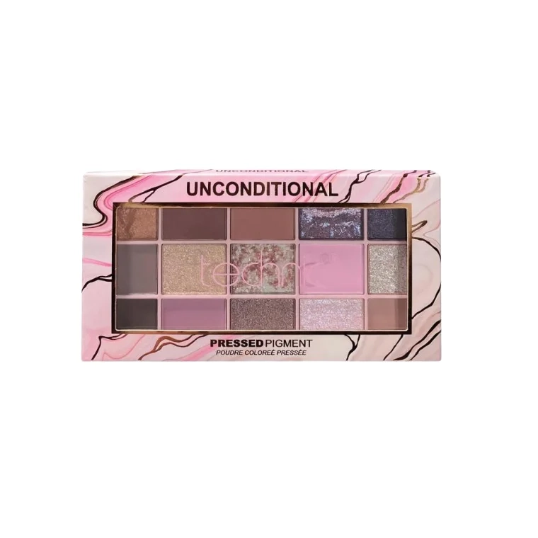 Technic Pressed Pigment Eyeshadow Palette #Unconditional (30gm)