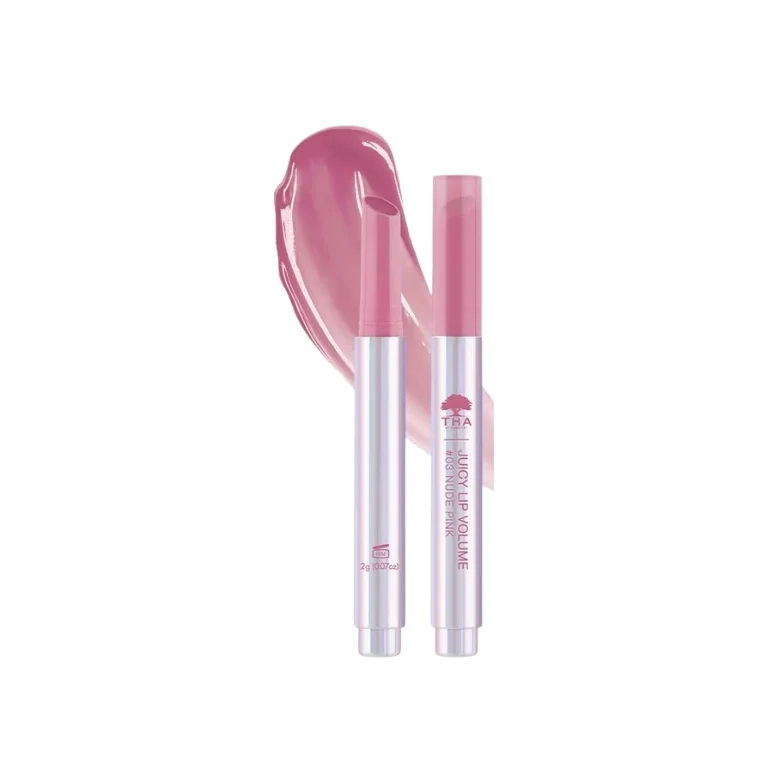 Tha By Nongchat Juicy Lip Volume #03 Nude Pink (2gm)