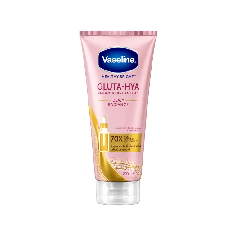 Vaseline Healthy Bright Gluta-Hya Serum Burst Lotion Dewy Radiance (290ml)