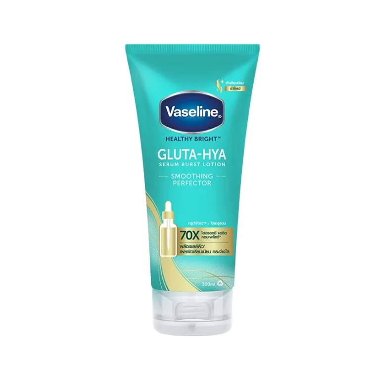Vaseline Healthy Bright Smoothing Perfector Gluta-Hya Serum Burst Lotion (300ml)