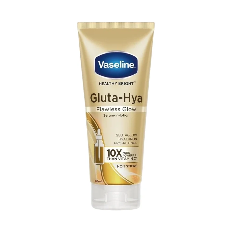 Vaseline Gluta Hya Flawless Glow Serum in Lotion Bd Variant (70ml)