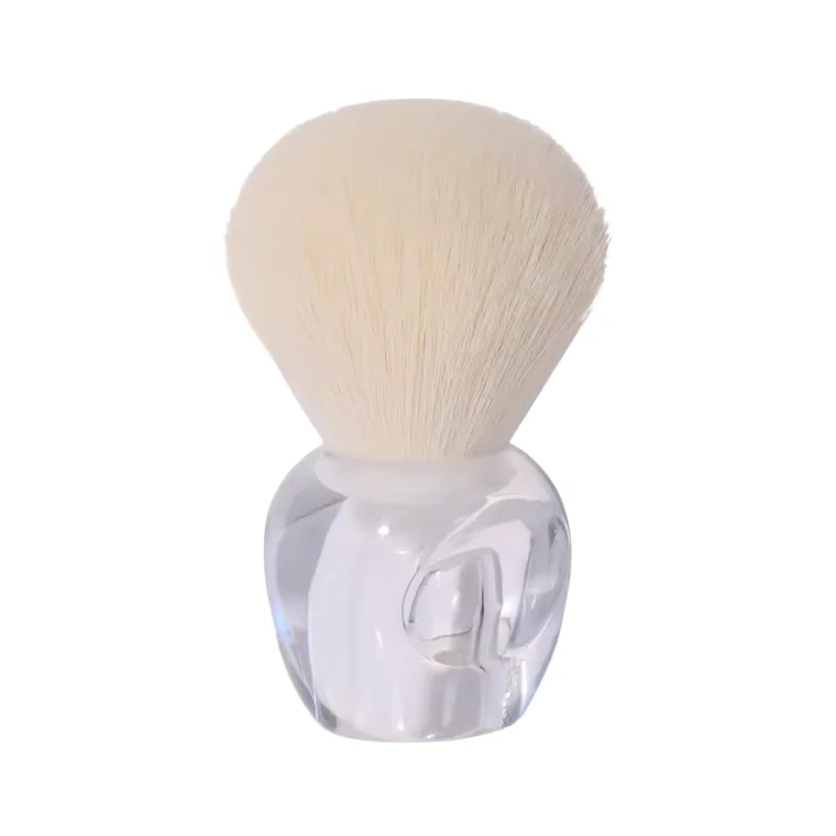 Blink Crystal Handle Loose Powder Nail Dust Brush #Transparent