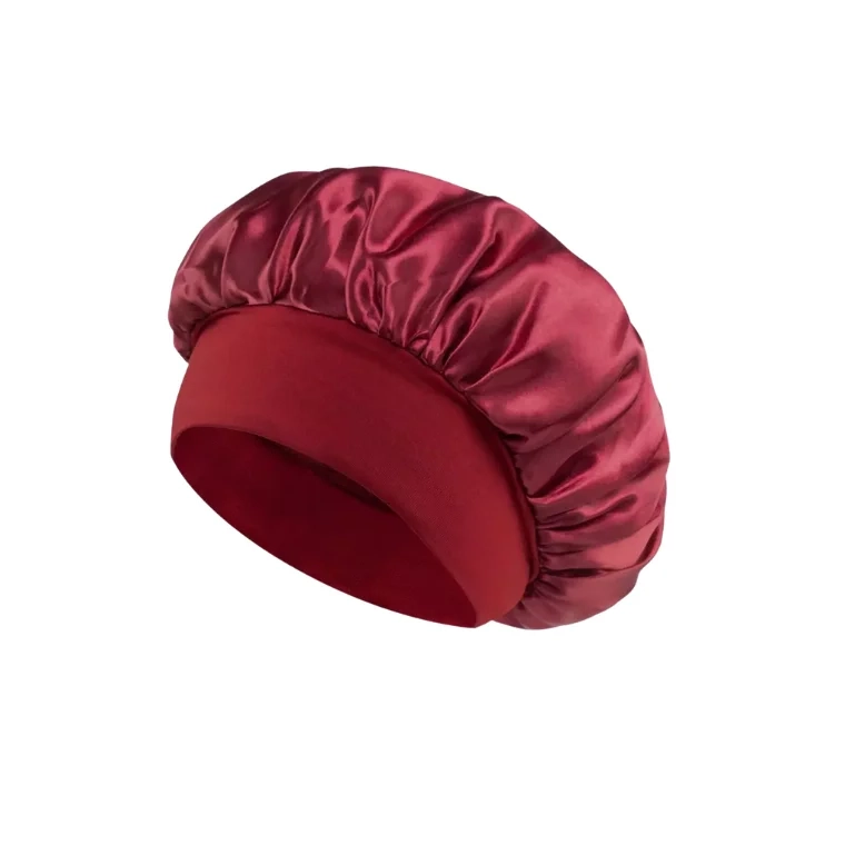 Blink Silk Bonnet Caps Plain Night Sleep Hat Women Hair Satin Scarf #Burgundy