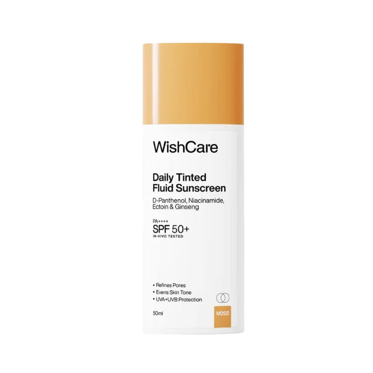 WishCare Daily Tinted Fluid Sunscreen SPF 50 PA++++ (50ml)