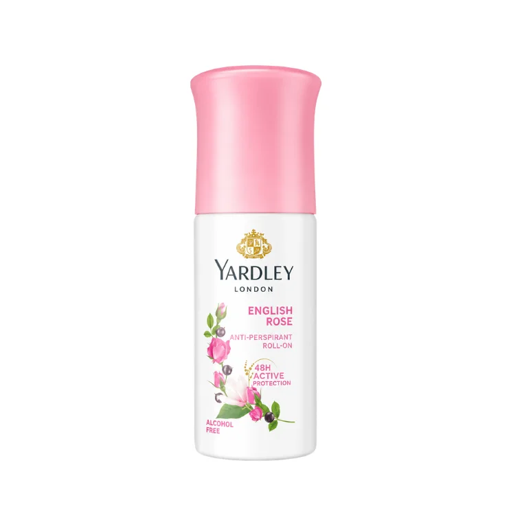 Yardley London English Rose Anti-Perspirant Roll-On (50ml)