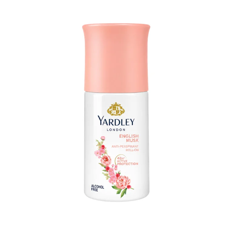 Yardley London English Musk Anti-Perspirant Roll-On (50ml)