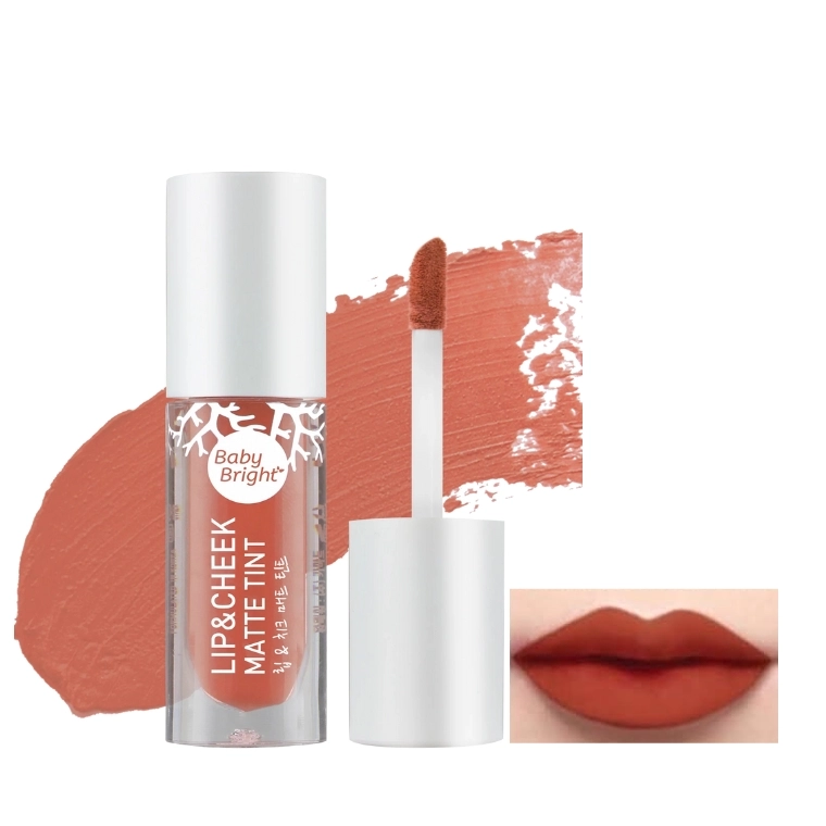 Baby Bright Lip & Cheek Matte Tint #14 Paprika (2.4gm)
