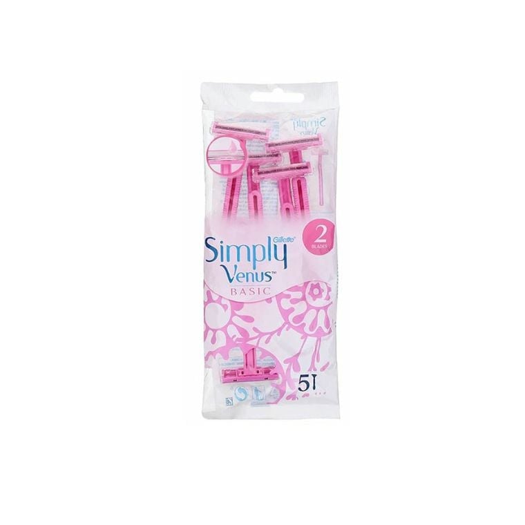 Gillette Simply Venus Basic Womenâs Razors (5pcs)